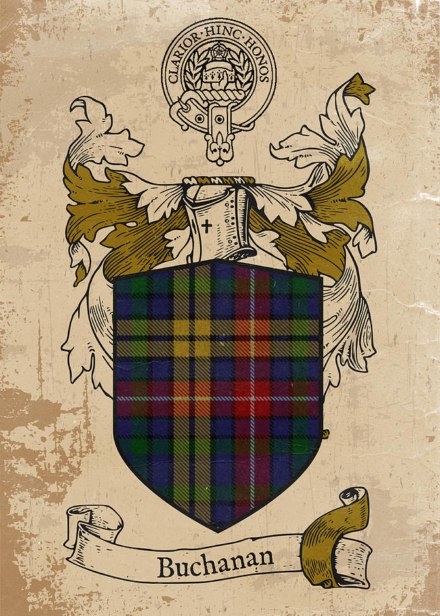 Clan Buchanan Digital Art By Daniel Clark - Fine Art America