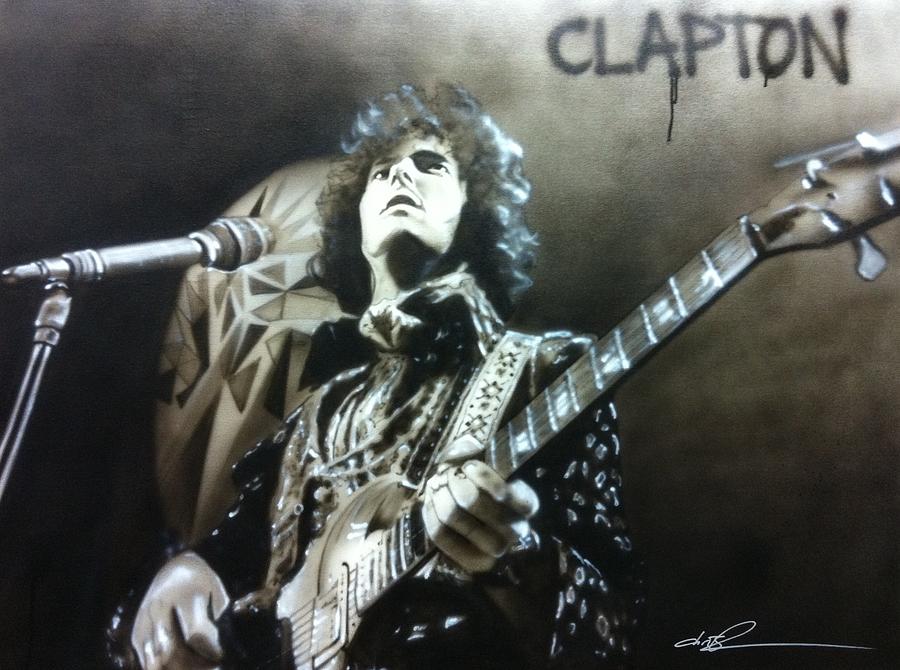 Eric Clapton Painting - Clapton by Christian Chapman Art