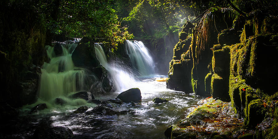 Clare Glens Waterfall Photograph by Mark Callanan