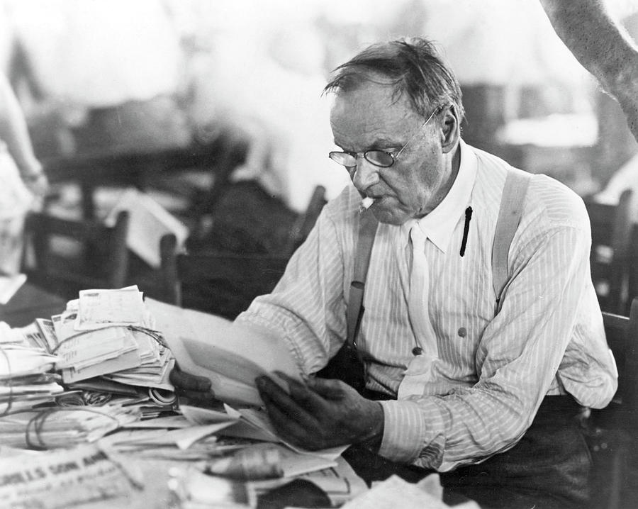 Clarence Darrow Photograph by Granger