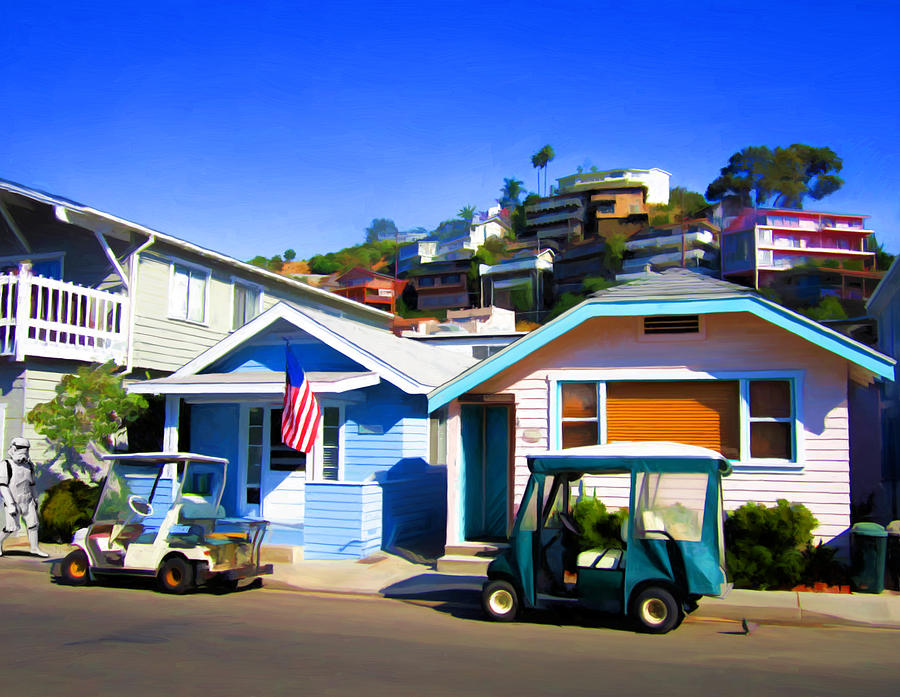 Catalina Painting - Claressa Avenue by Snake Jagger