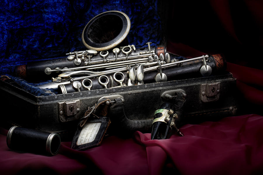 Jazz Photograph - Clarinet Still Life by Tom Mc Nemar