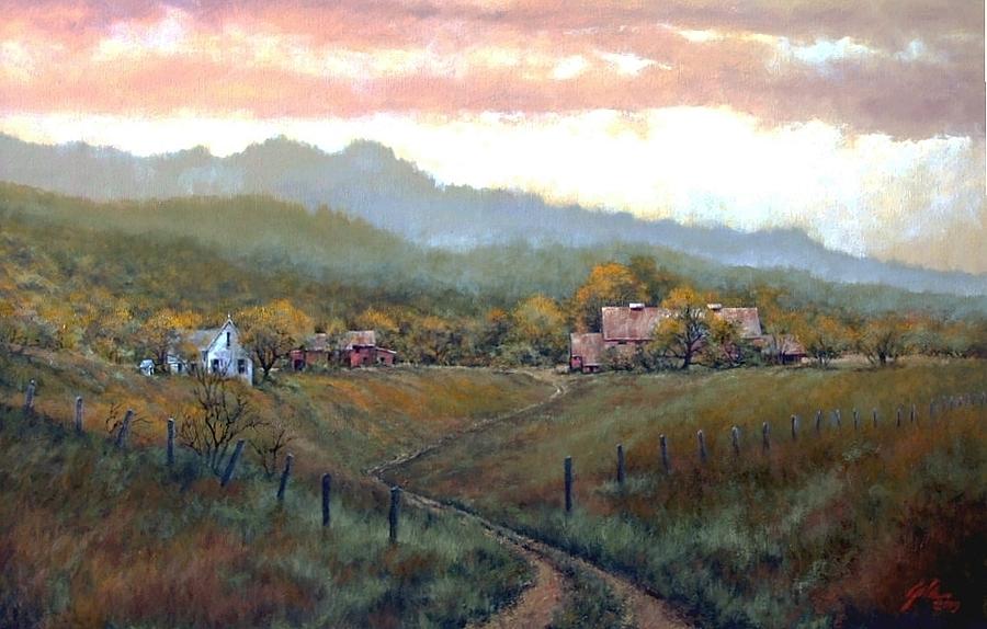 Clark County Farm Painting by Jim Gola