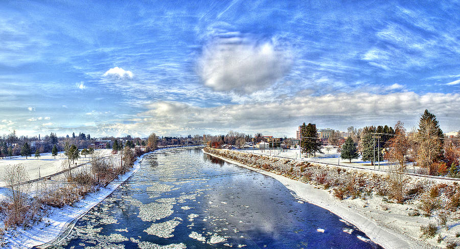 Clark Fork River In Missoula Montana Photograph by Dariusz Janczewski