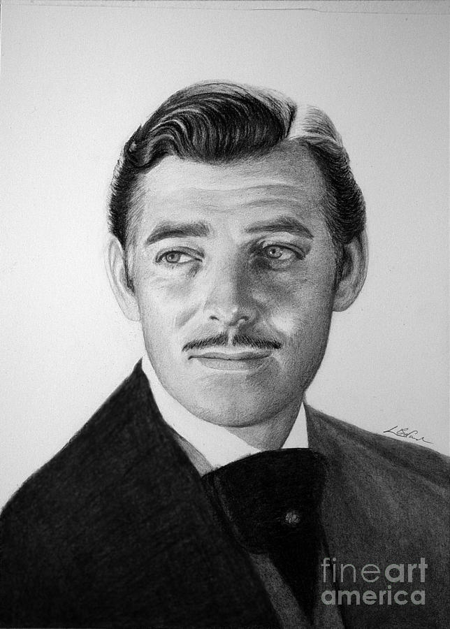 Clark Gable Drawing by Loredana Buford | Fine Art America