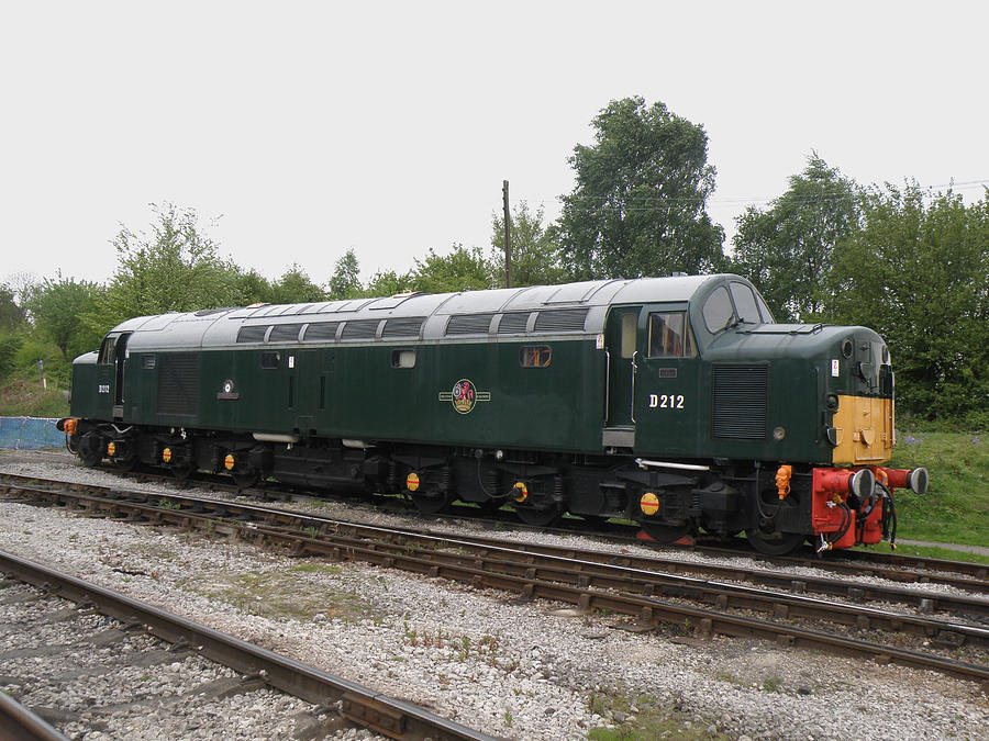 Class 40 Photograph - Class 40 Diesel by Ted Denyer