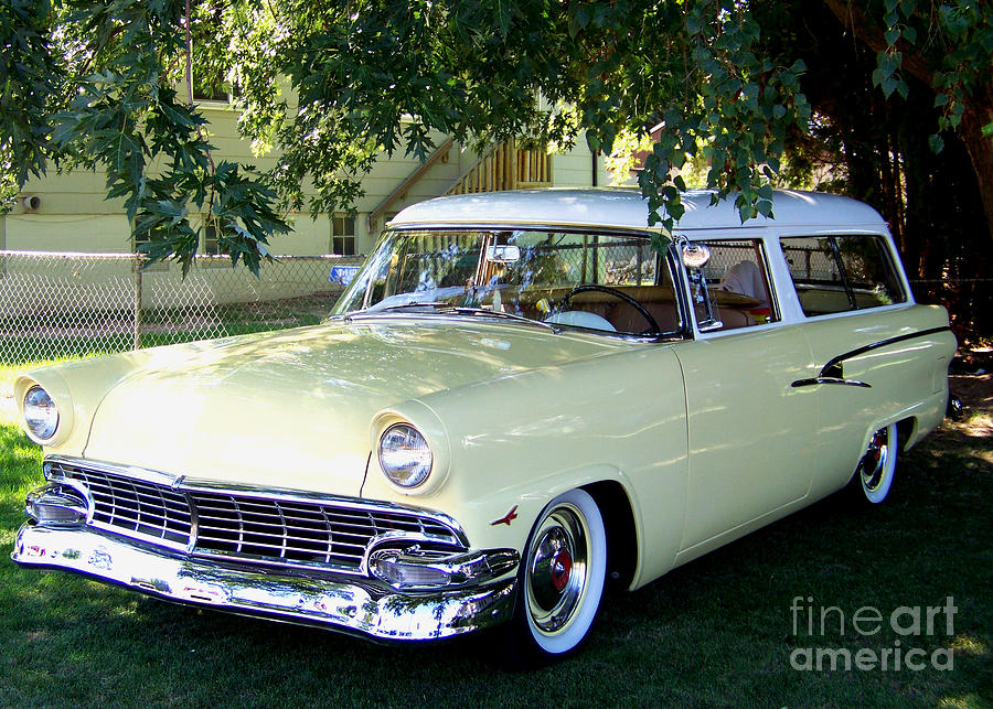 Classic 1956 Ford Ranch Wagon Photograph by Charles Robinson