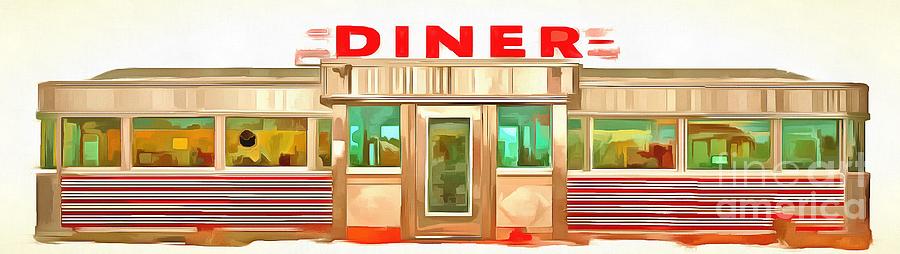 Classic Americana Diner Pop Photograph by Edward Fielding