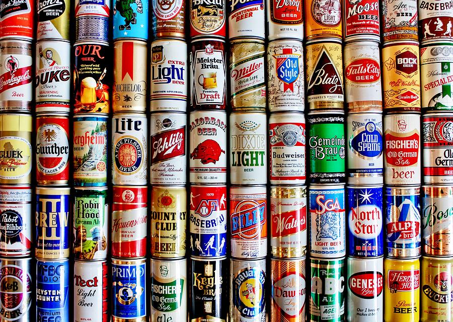 Classic Cans Photograph by Benjamin Yeager