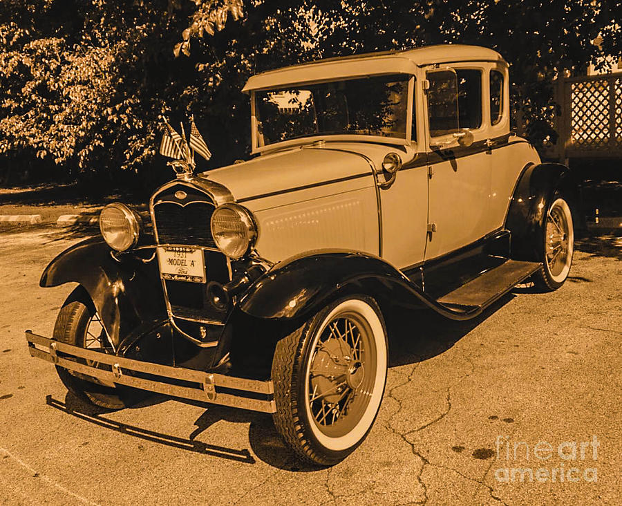 Classic car Photograph by Gerald Kloss