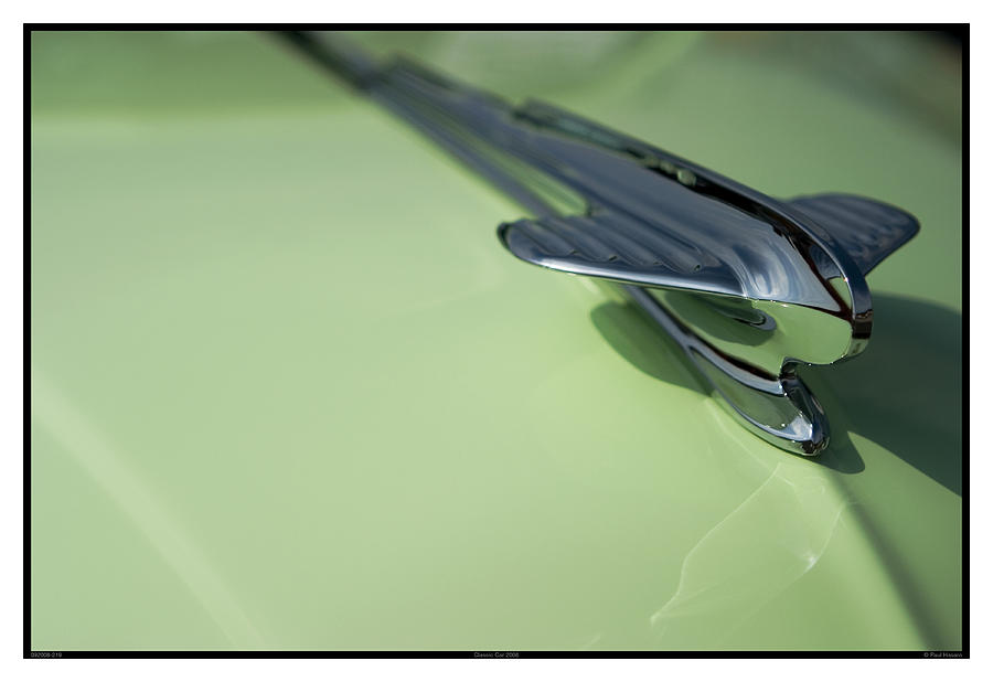 Abstract Photograph - Classic Car Green - 09.19.09_219 by Paul Hasara