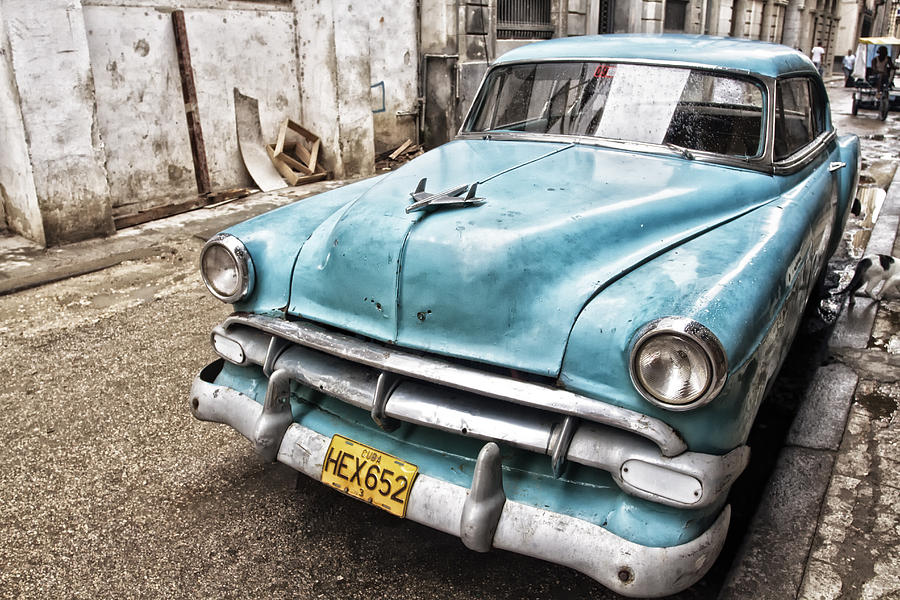 Classic Chevrolet Blue Photograph by Gigi Ebert