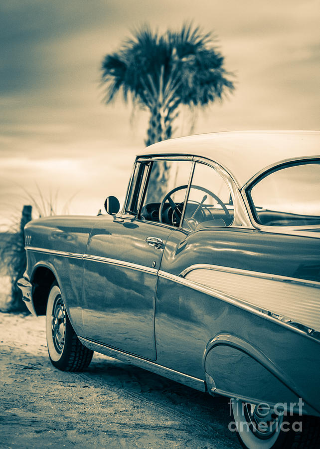 Classic Chevy Bel Air 57 Photograph by Edward Fielding
