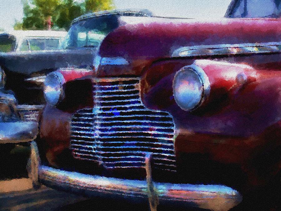 Classic Chevy water color Photograph by Gary De Capua