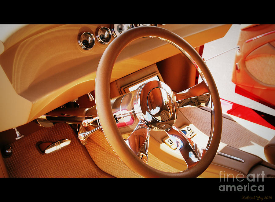 custom classic car interior