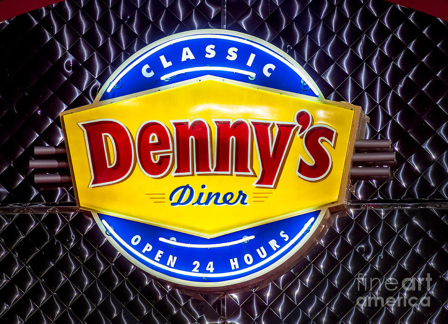 Classic Dennys Diner Sign Photograph by Imagery by Charly