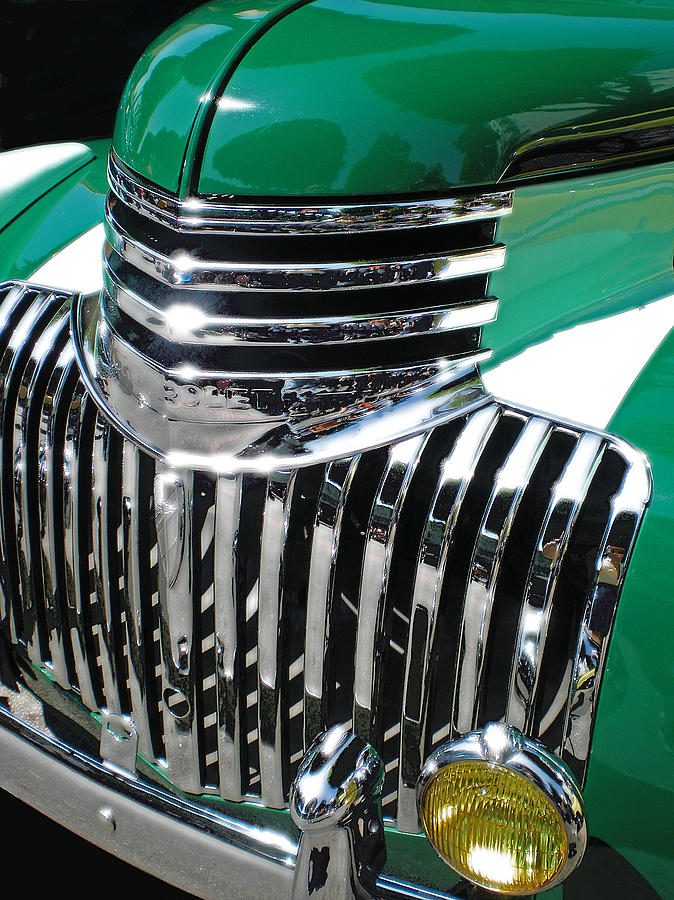 Classic Cars Photograph - Classic Green by Guillermo Rodriguez