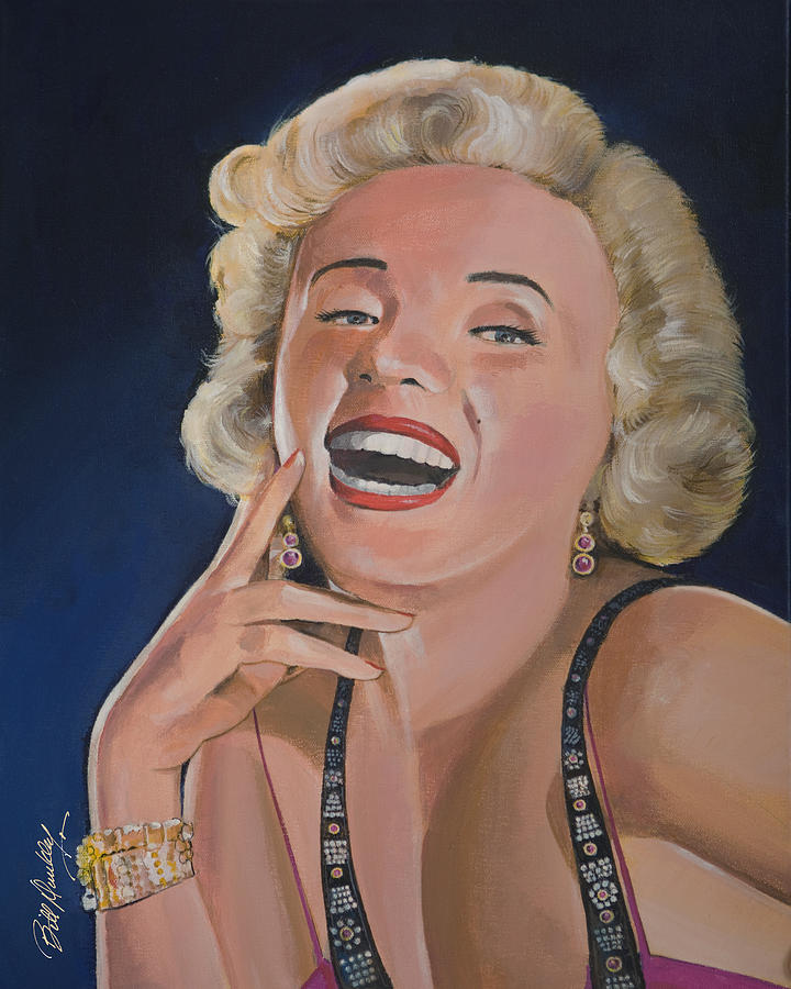 Marilyn Monroe Painting - Classic Marilyn by Bill Dunkley