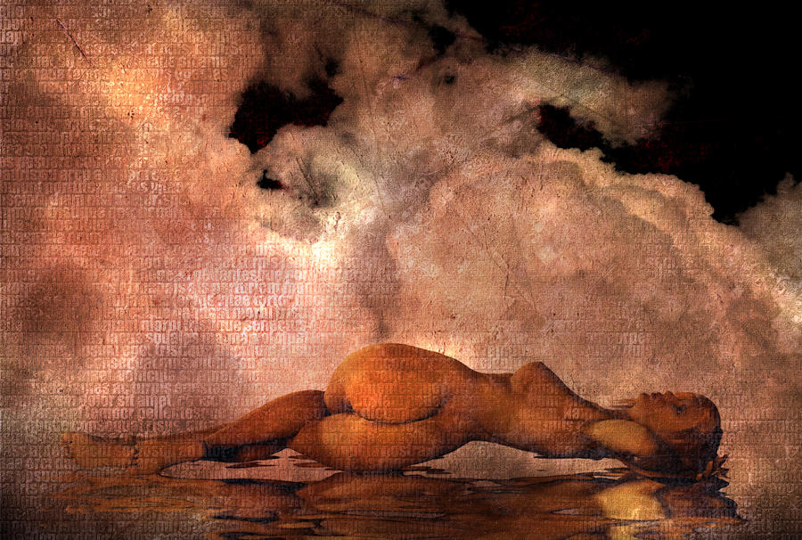 Classic Nude Digital Art by Bruce Rolff