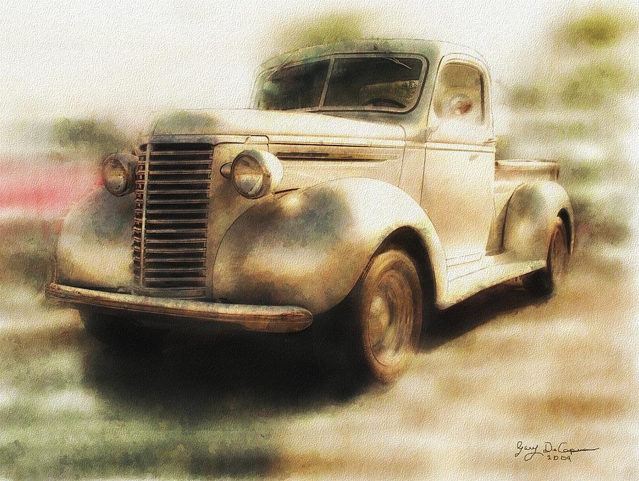 Classic Pickup Painting by Gary De Capua