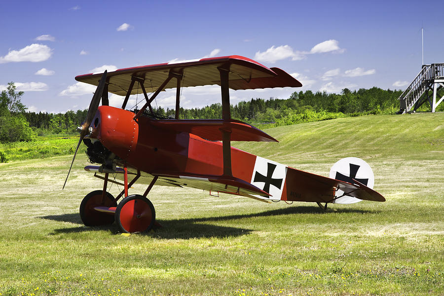 Classic Red Barron Fokker Dr.1 Triplane Photo Photograph by Keith Webber Jr
