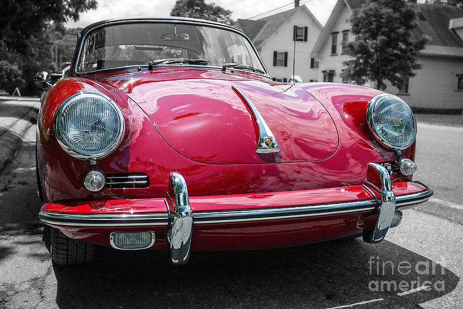 Classic Red sports car Photograph by Edward Fielding