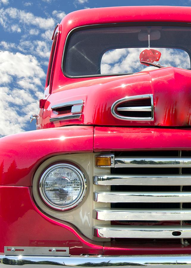 Classic Red Truck Photograph By Maria Dryfhout Fine Art America