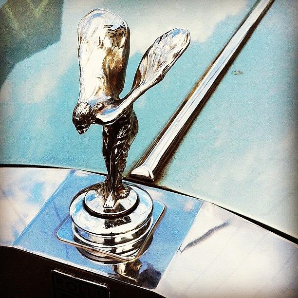 Abstract Photograph - Classic Rolls Royce by Daniel Sweeney
