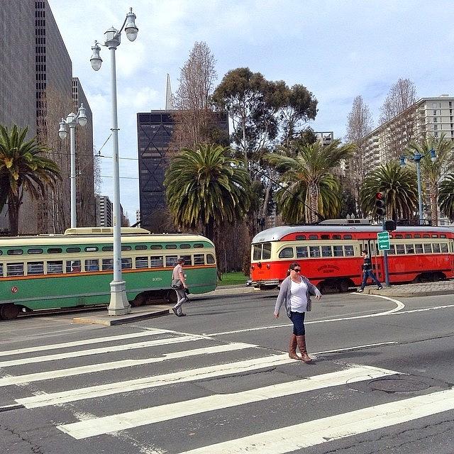 Classic Transportation In San Francisco Photograph by Karen Winokan