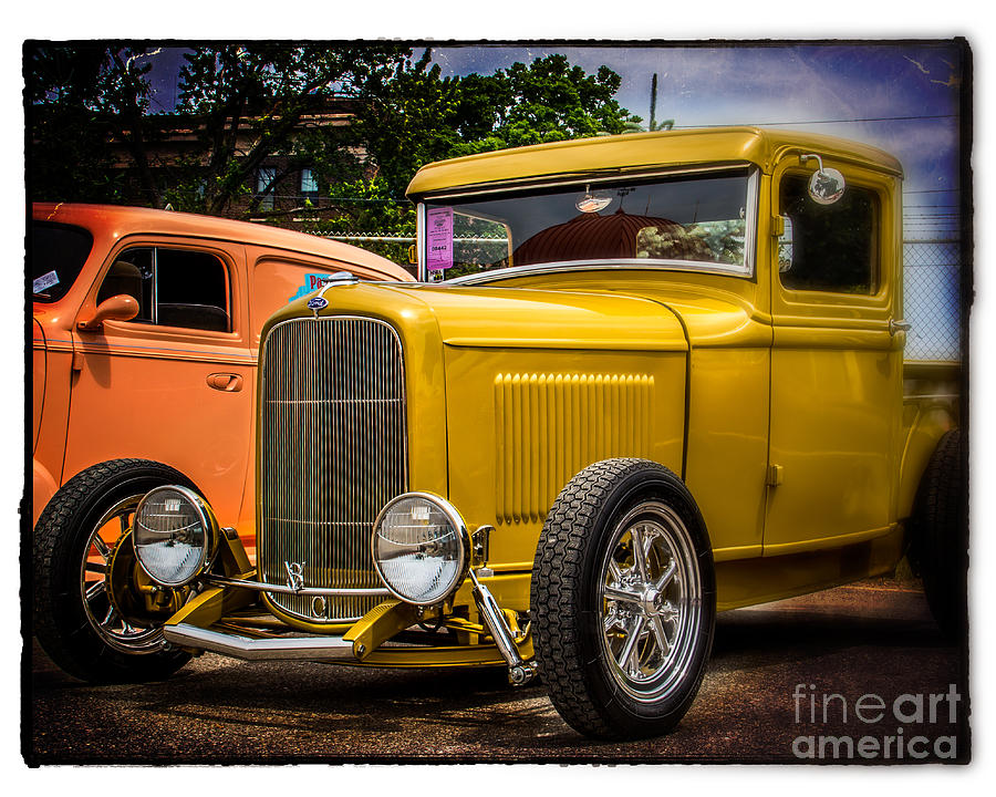 Classic V8 Truck Photograph by Perry Webster