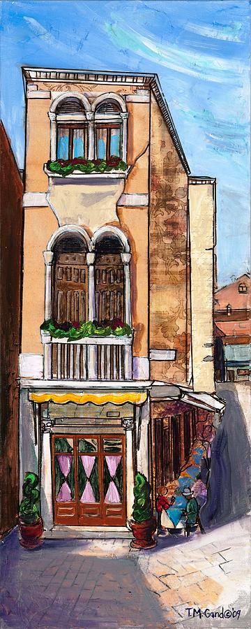 Contemporary Painting - Classic Venice by TM Gand Contemporary Painting - Classic Venice by TM Gand