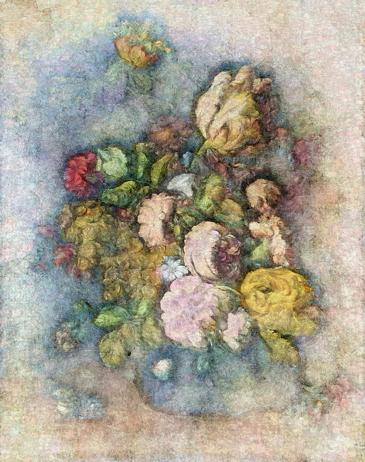 Classical Bouquet - v01c Digital Art by Variance Collections