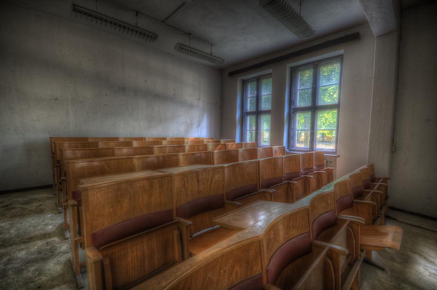 Classroom seating Digital Art by Nathan Wright