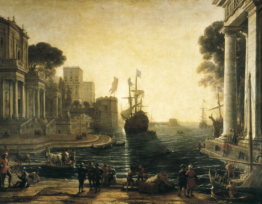 Claude Lorrain 1600-1682. Ulysses Photograph by Everett - Pixels