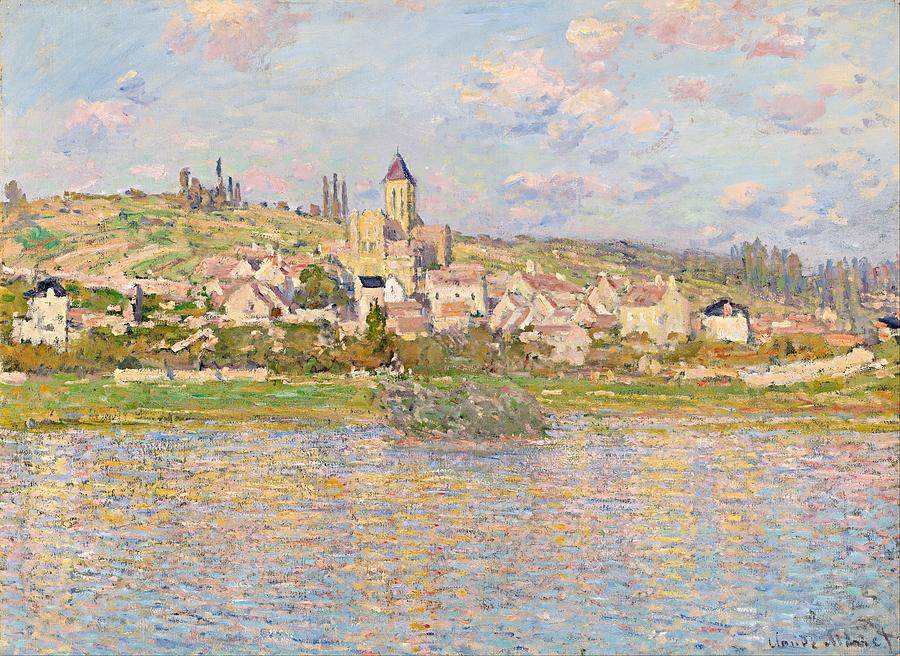 Claude Monet Vetheuil 1879 Painting by Movie Poster Prints