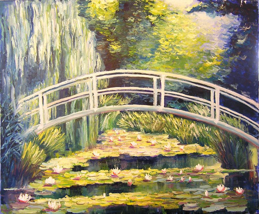 Claude Bridge Painting by Alex Korolov Fine Art America