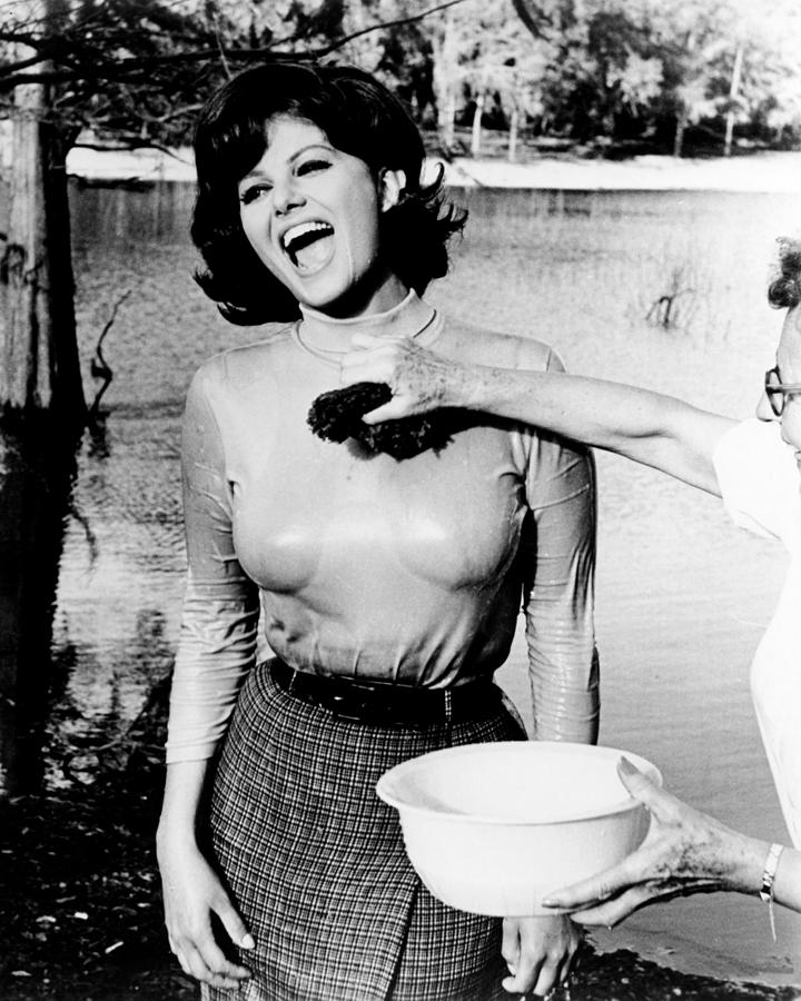 Movie Photograph - Claudia Cardinale in Blindfold  by Silver Screen