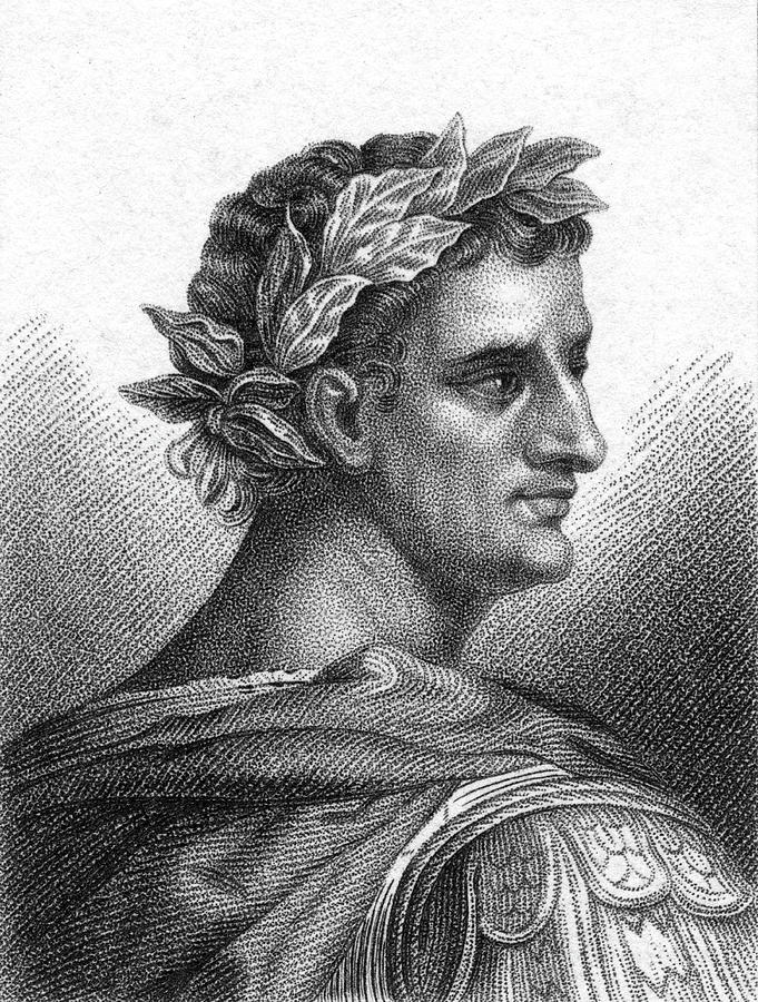 Claudius Nero Caesar Augustus Drawing by Mary Evans Picture Library