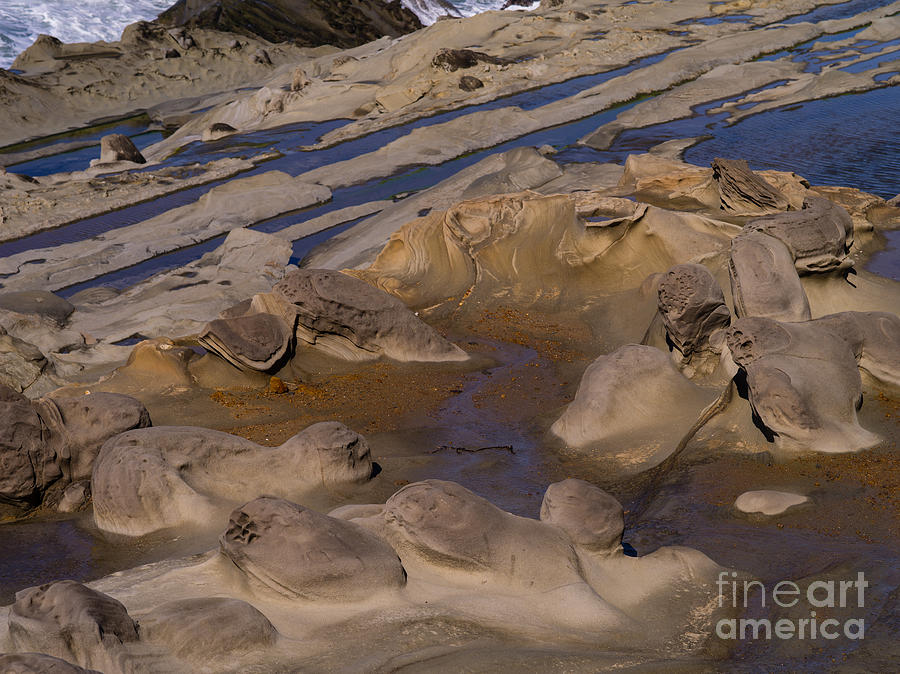 Erosion Photograph - Clay Formations 2 by Tracy Knauer