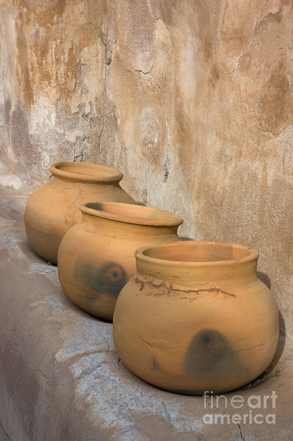Still Life Photograph - Clay Pots by Richard and Ellen Thane