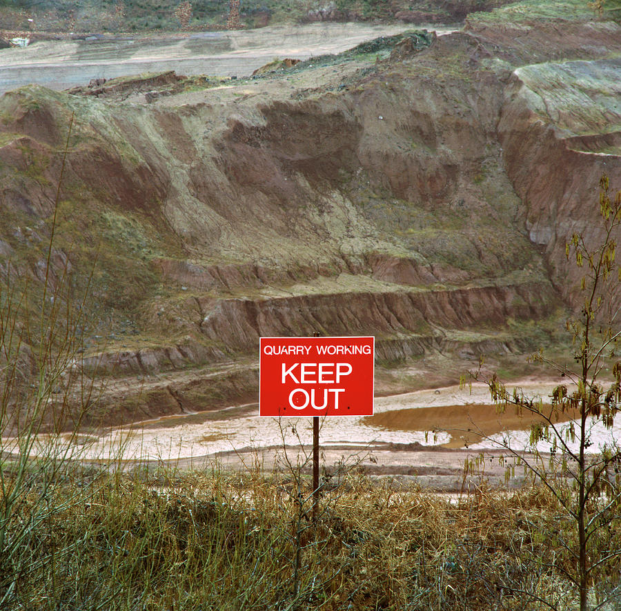 Clay Quarry Photograph by Robert Brook/science Photo Library