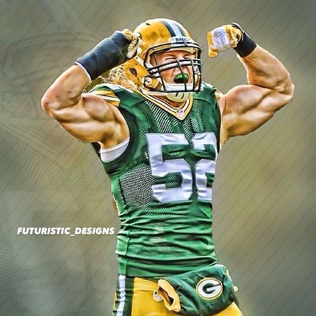 Football Photograph - #claymatthews Made By Our Newest Member by Futuristic Designs