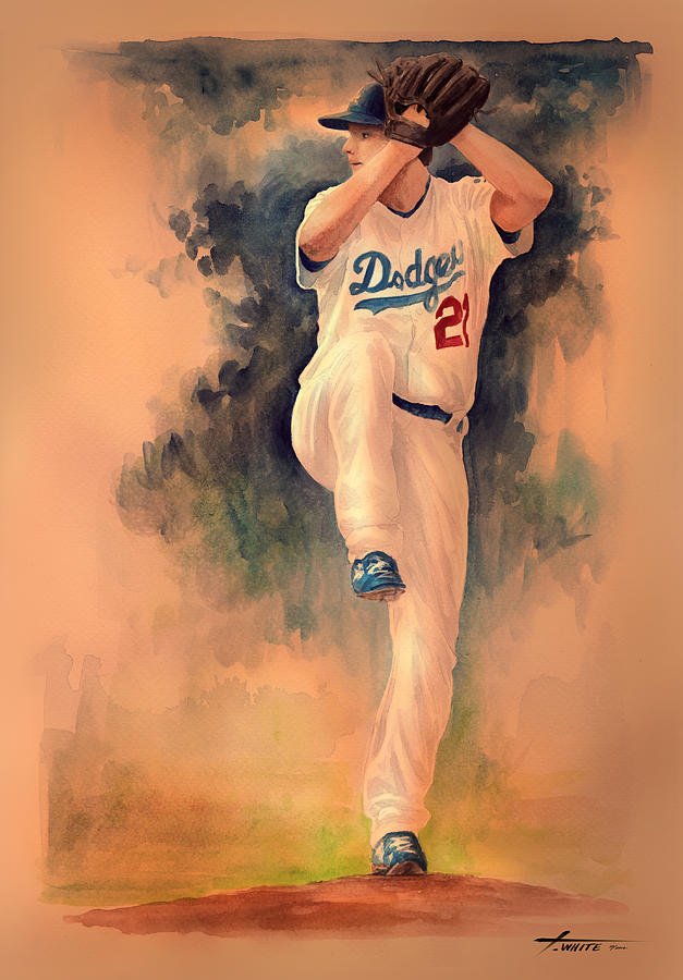 Clayton Kershaw Art for Sale - Fine Art America