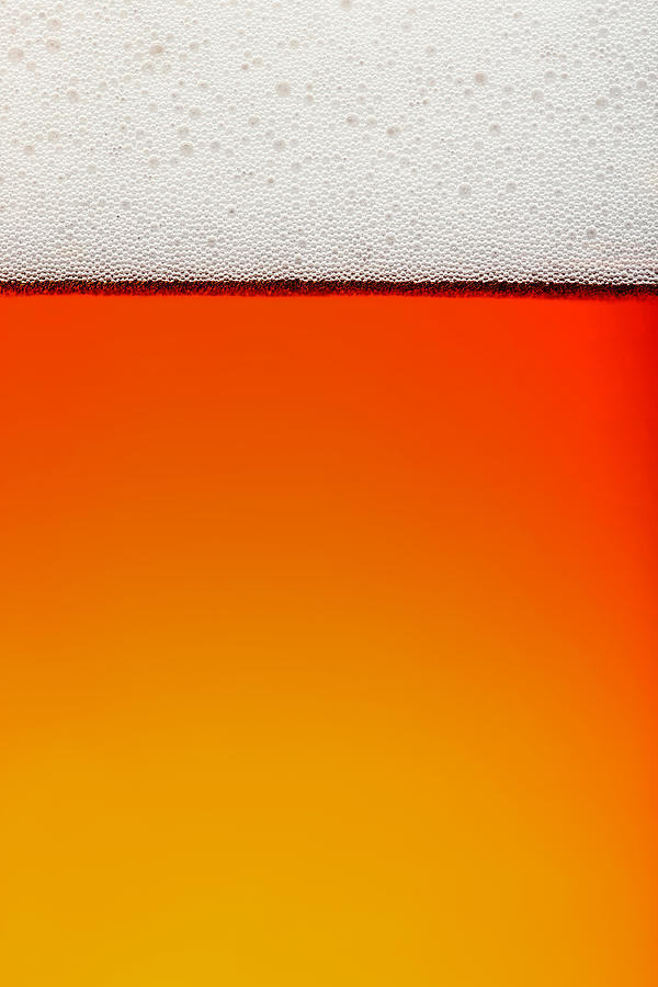 Beer Photograph - Clean Beer Background by Johan Swanepoel