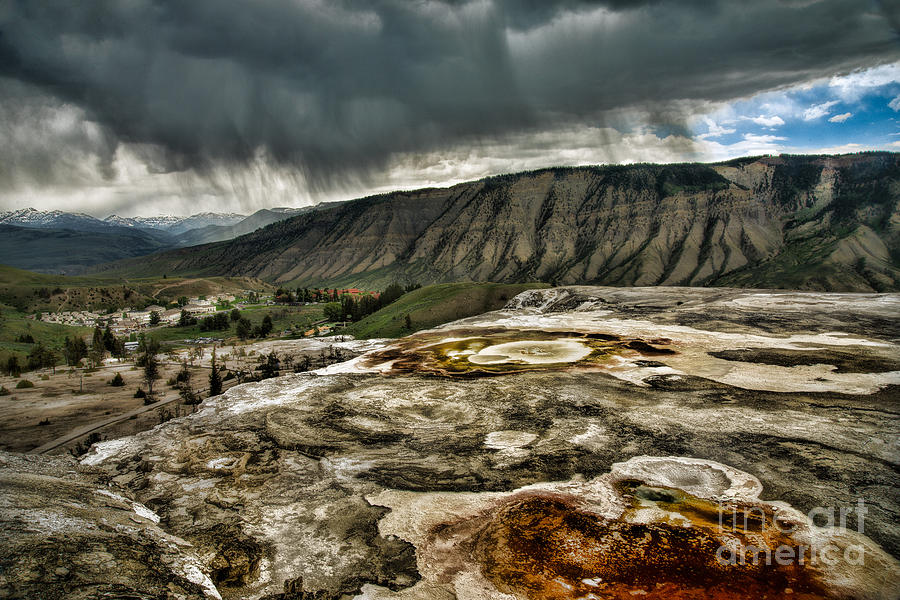 Yellowstone National Park Photograph - Cleansing Rain by Rich Priest