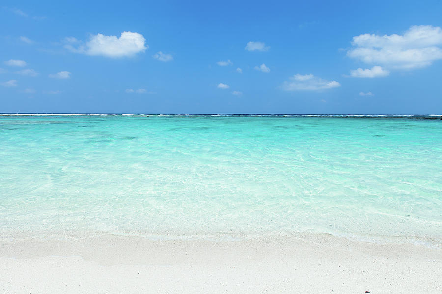 Clear Blue Tropical Water And White Photograph by Ippei Naoi