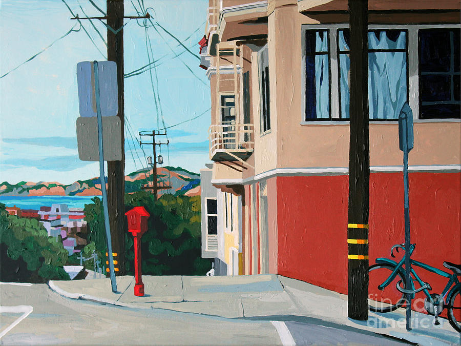 San Francisco Painting - Clear Day by Melinda Patrick