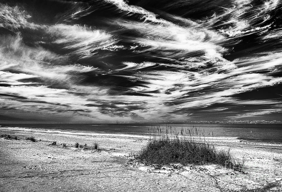 Clear Water Beach Monotone Photograph By Bruce Bain - Fine Art America