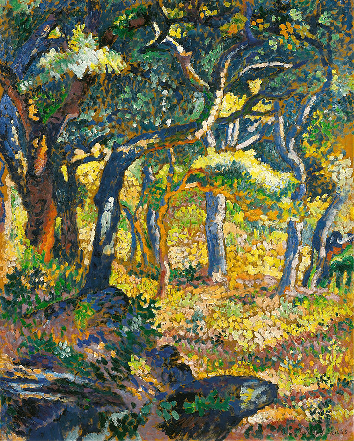 Clearing in Provence Painting by Henri-Edmond Cross