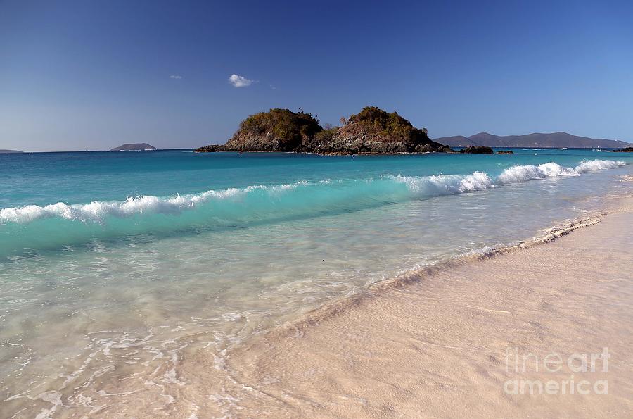 Trunk Bay In  Motion Photograph by Betty Morgan